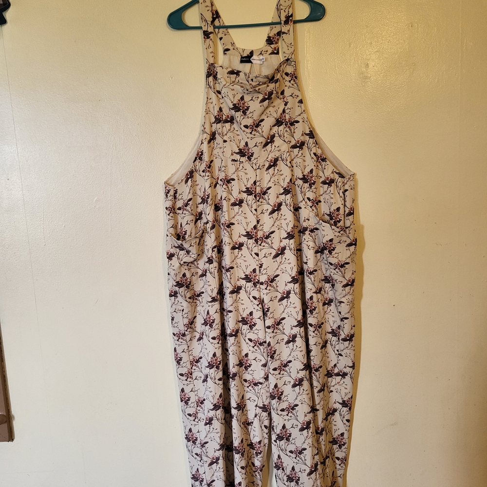 Floral Print Piper & Scoot Jumpsuit